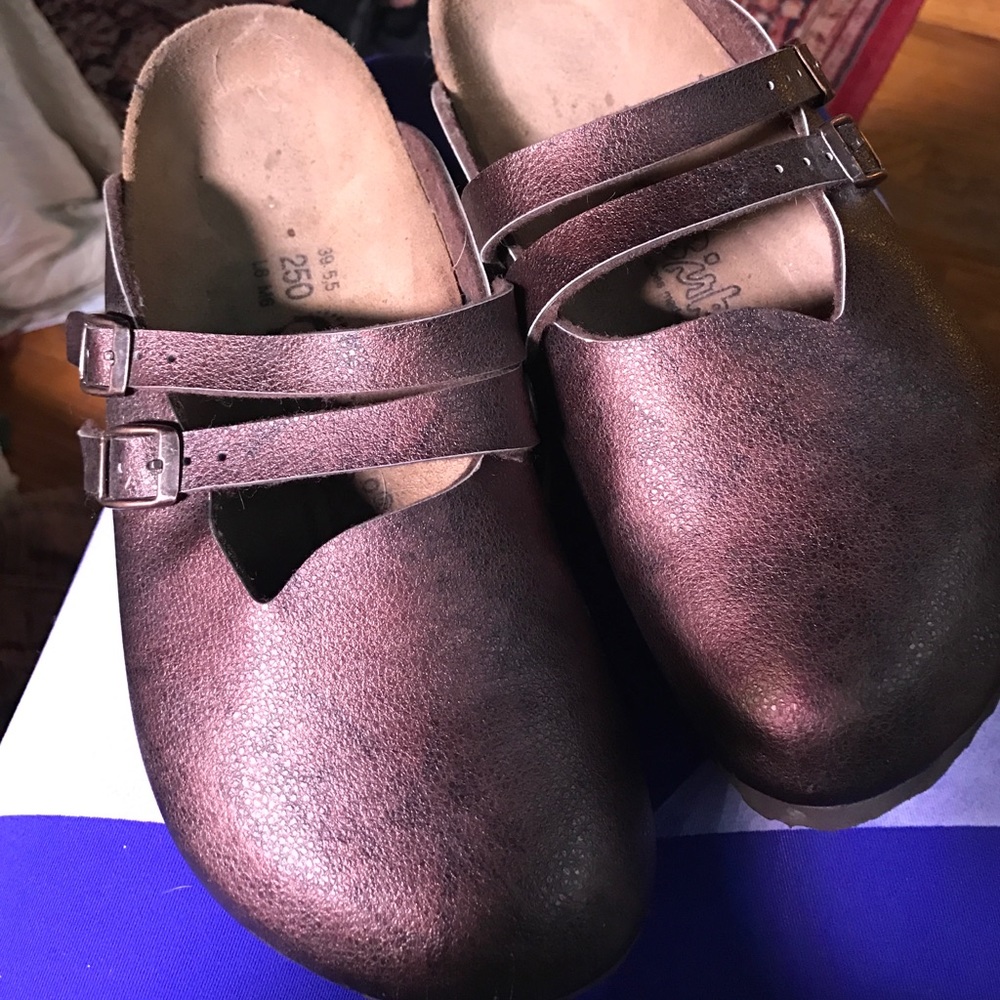 Birki's Copper color Sandals sz 39 = 9