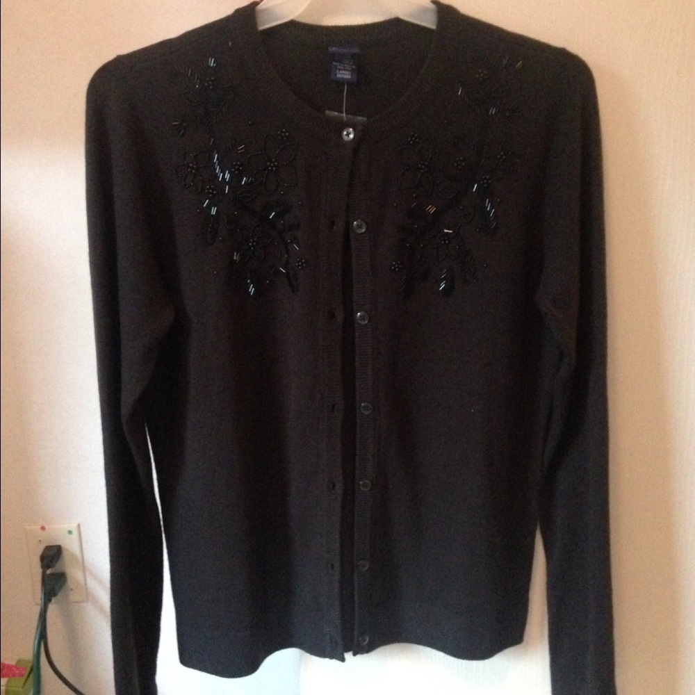 Ladies Beaded Cardigan