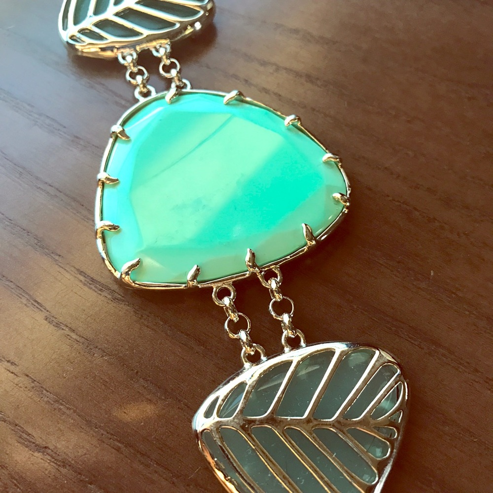 Kendra Scott NWT Neiman Marcus Green Bracelet