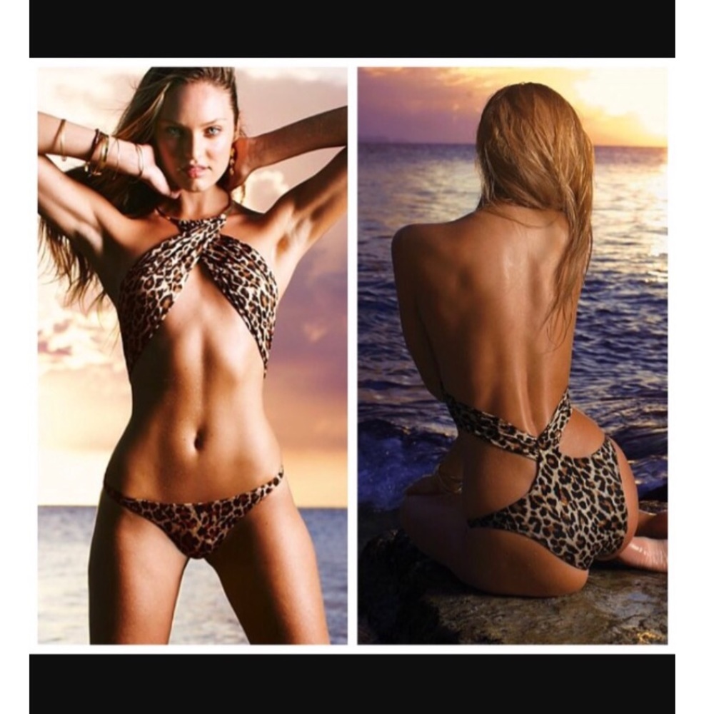 Victoria Secret Leopard Print Monokini