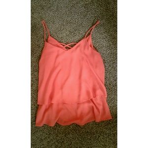 Sheer tank top