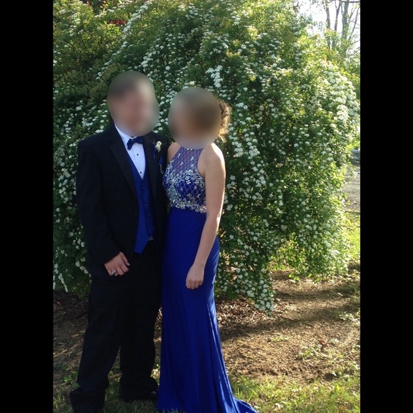 💙OFFER💙Royal Blue Prom Dress - Picture 3 of 5
