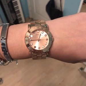 MARC JACOBS ROSE GOLD WATCH