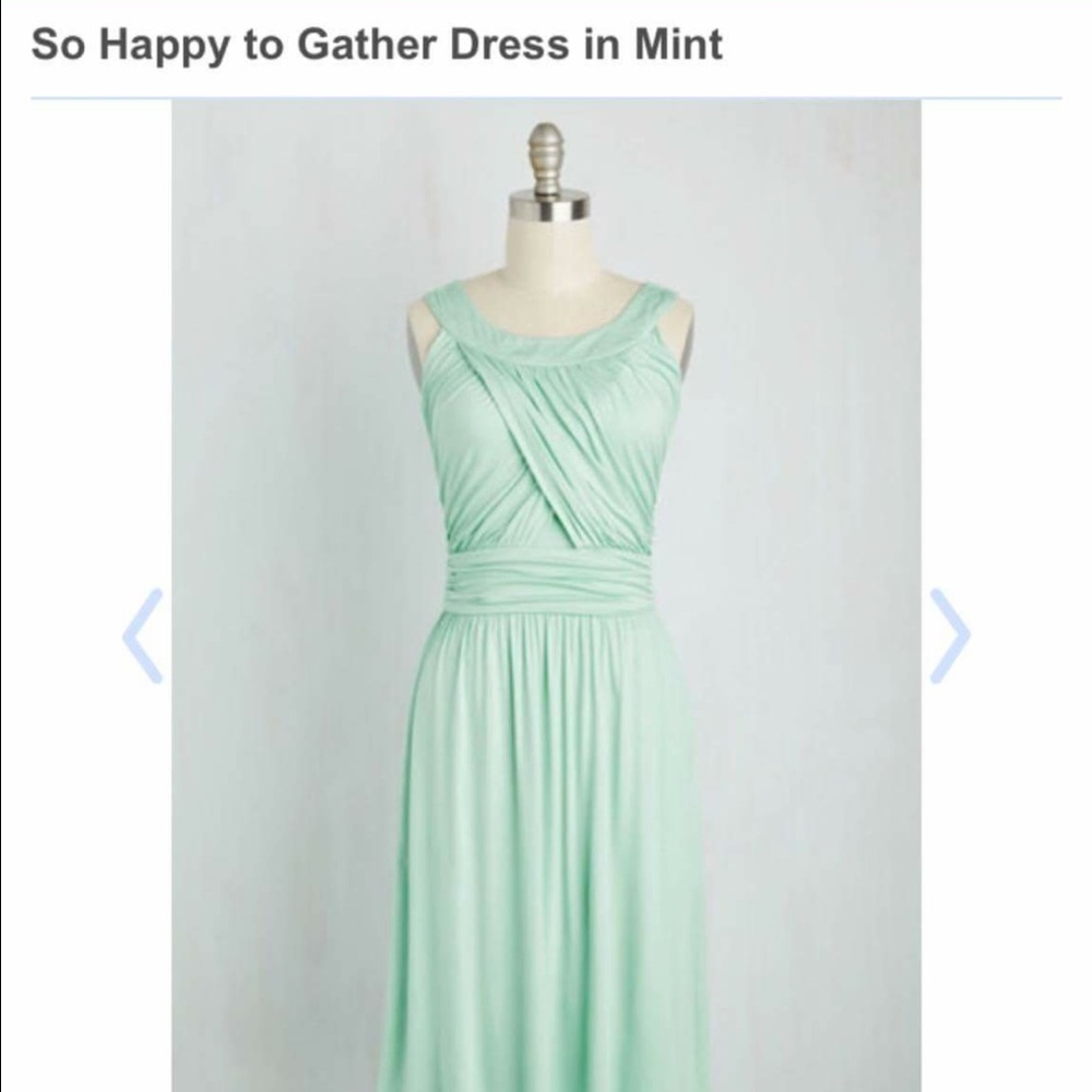 Bridesmaid dress - mint