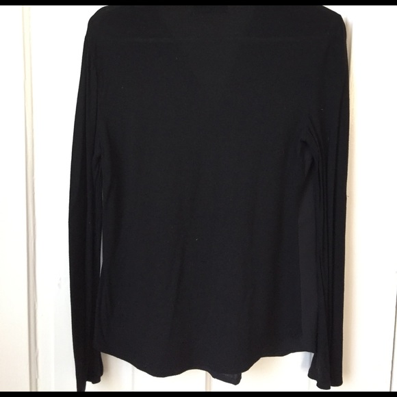 Bella Rose by Franscesca's black collar shirt. - Picture 4 of 6