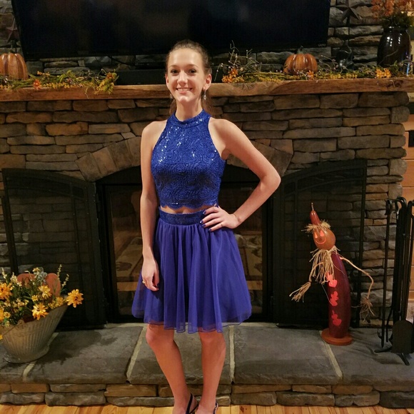 Love Reigns 2 PC Tulip Skirt & Top Set Formal 3 - Picture 2 of 2