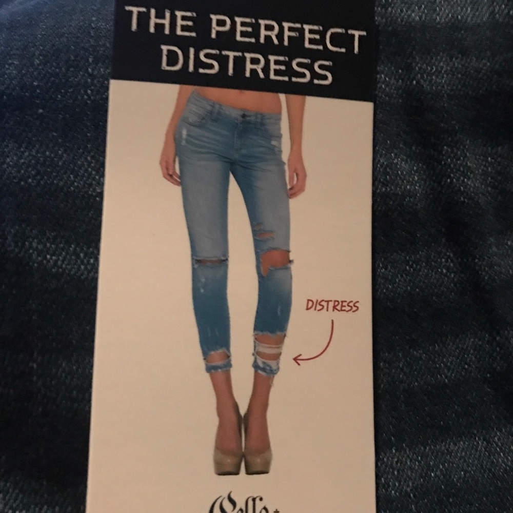 ❤️Sale Women's Cello Jeans Perfect Distressed