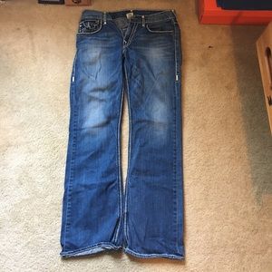 TRUE RELIGON Boot Cut Jeans, worn once.