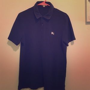 Burberry Navy Polo