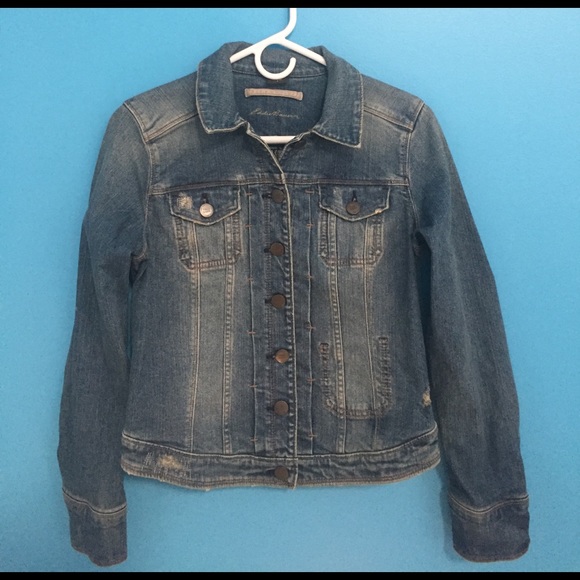 Eddie Bauer Jean Jacket - Picture 1 of 6
