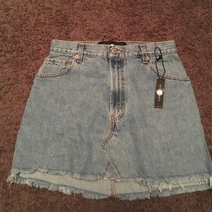 After Party by Nasty Gal Denim Skirt