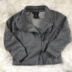 Toddler Girl Calvin Klein Moto Jacket