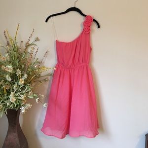 NBW One Shoulder Spring Dress! Size Small.