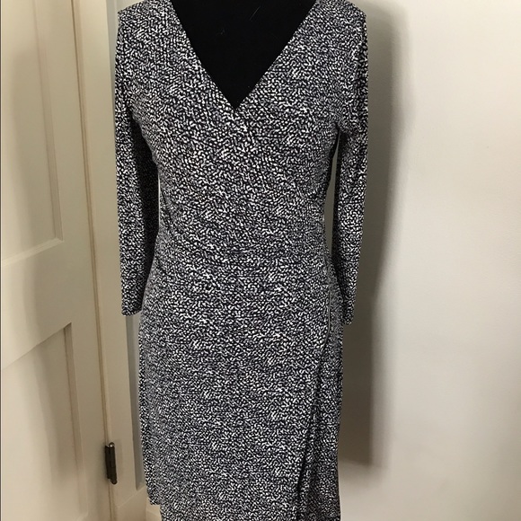 Express Zip Front Wrap Dress - Picture 3 of 6