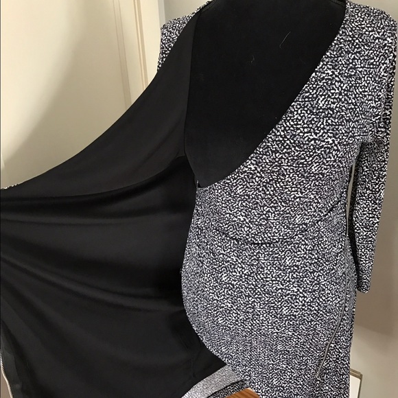 Express Zip Front Wrap Dress - Picture 5 of 6