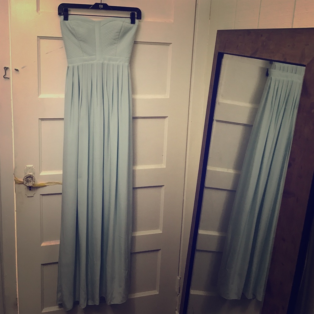 Parker Black Gown - Bayou Dress in Mist - Picture 3 of 8