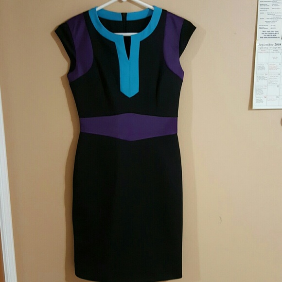 Super Cute Color block Dress - Picture 4 of 4