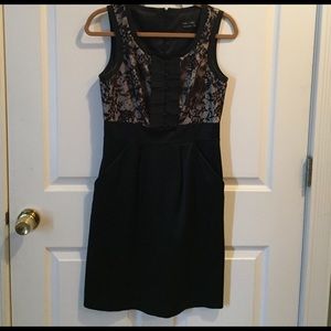 Black cocktail dress