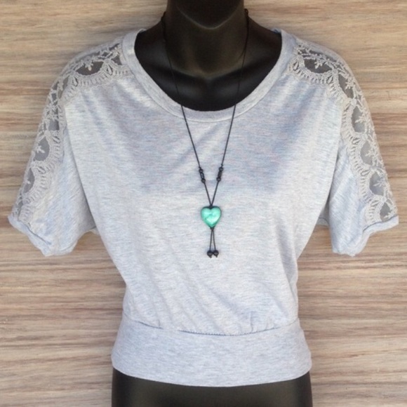 Energie Tops - Lace Sleeves Top