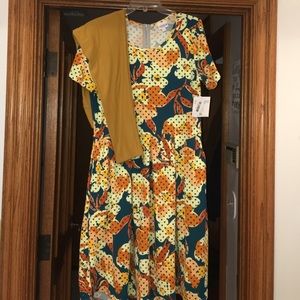 LulaRoe Amelia w/ TC leggings