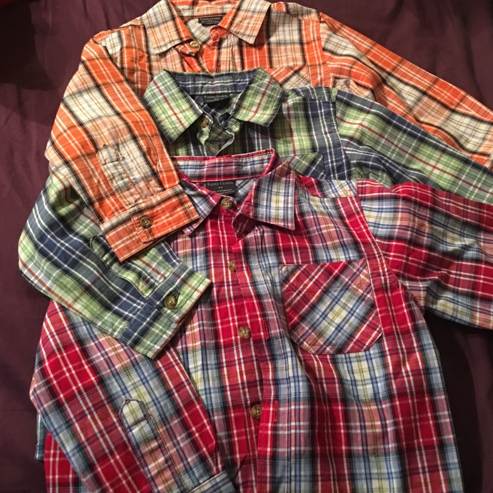 Long sleeve Button down shirts