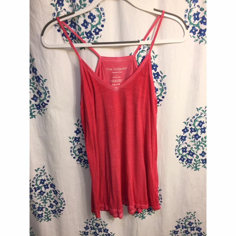 100% Silk tank top