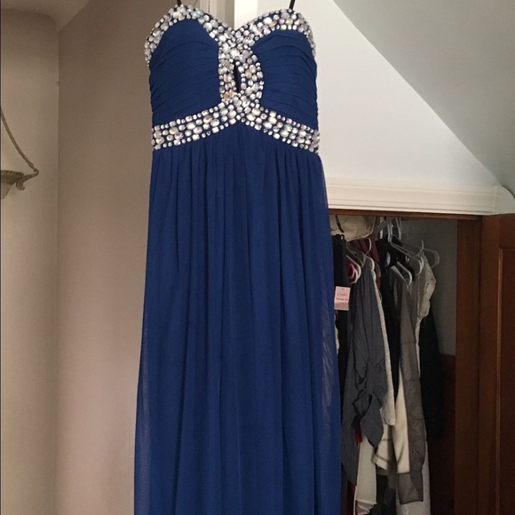 Blue prom dress for sale !! - Picture 3 of 5