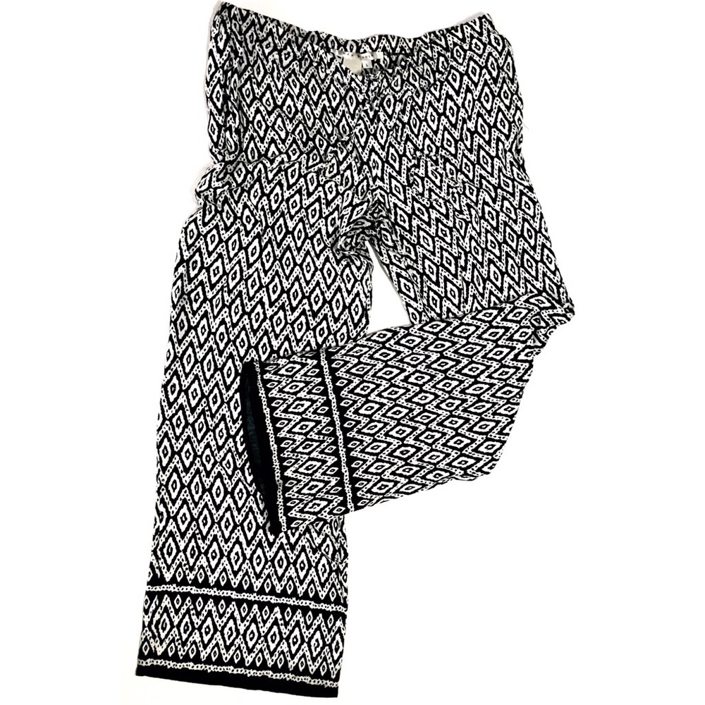 Aztec Print Palazzo Pants