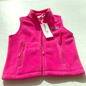 Vineyard Vines pink fleece vest - New With Tags