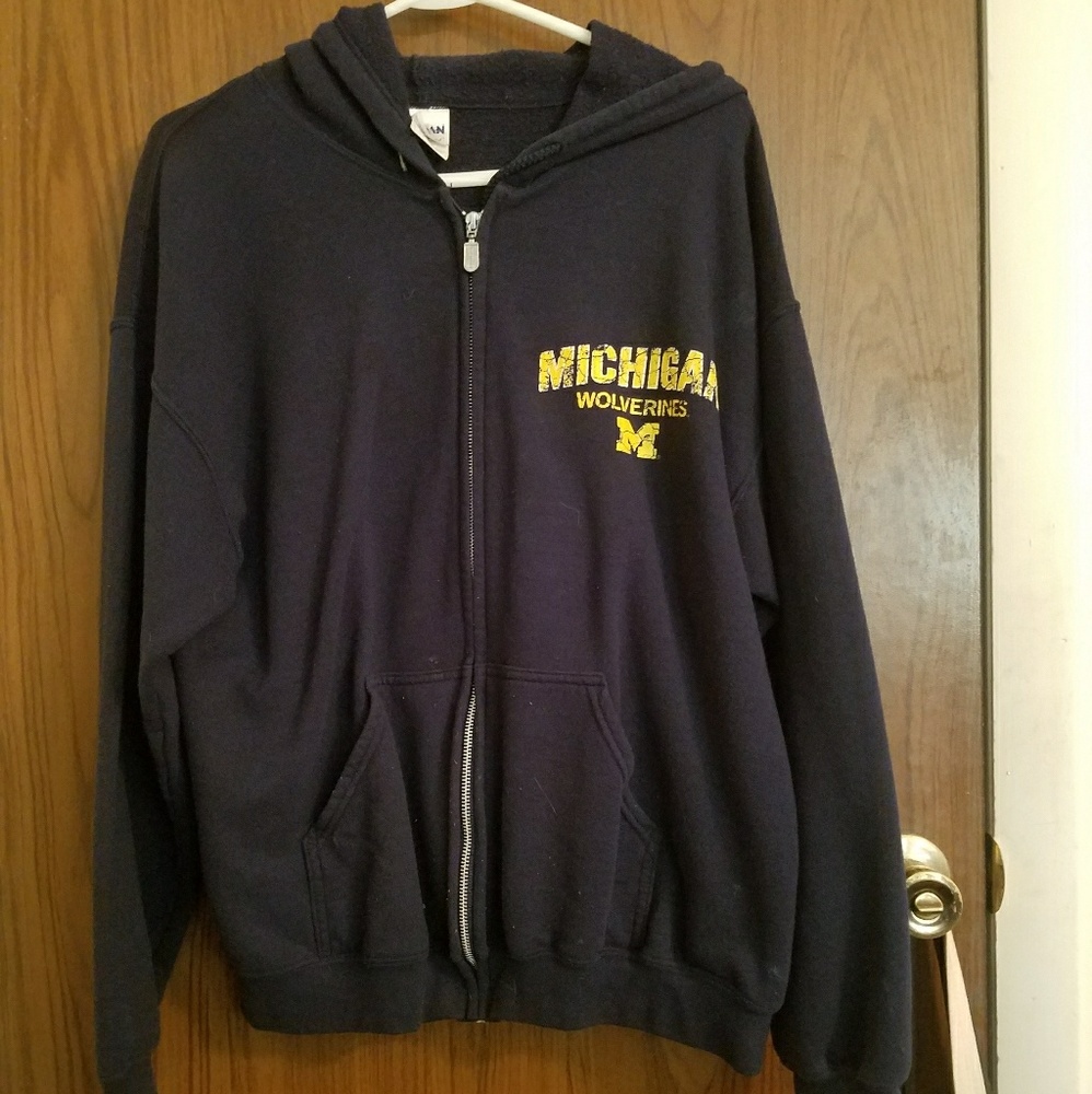 Michigan Wolverine hooded jacket