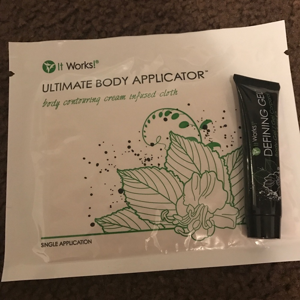 Ultimate body applicator wrap and defining gel