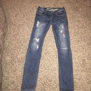 Machine jeans