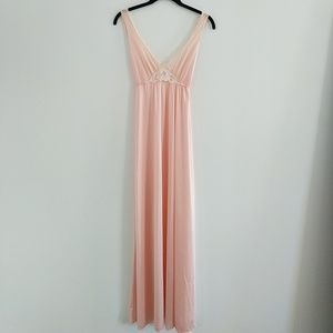Vintage nightgown with lace accents