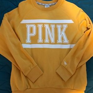 Yellow PINK VS Crew Neck
