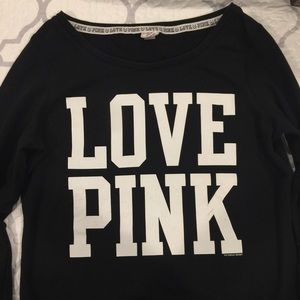 Pink Victoria's Secret sweatshirt