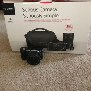 Sony a5000 bundle
