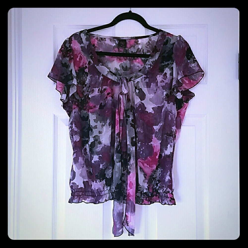 Wrapper blouse