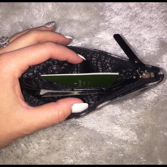 Brand new with tags Kate Spade leopard mini pouch - Picture 3 of 5