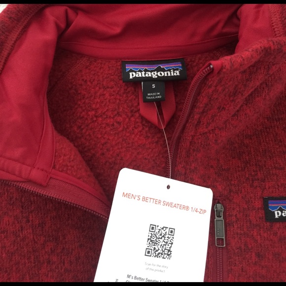 Men's red Patagonia quarter zip MAKE OFFERS! - Picture 3 of 3