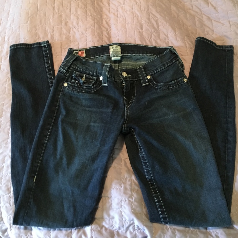True religion skinnies size 26