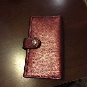 Metallic Cherry Wallet