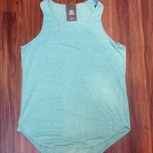 Blue Summer Elongated Tank Top Men's