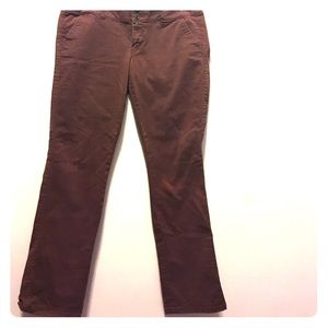 American eagle burgundy pant
