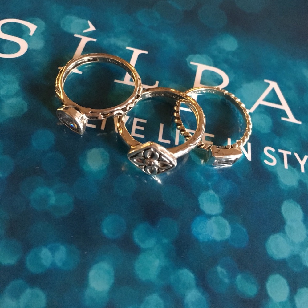 Silpada rings