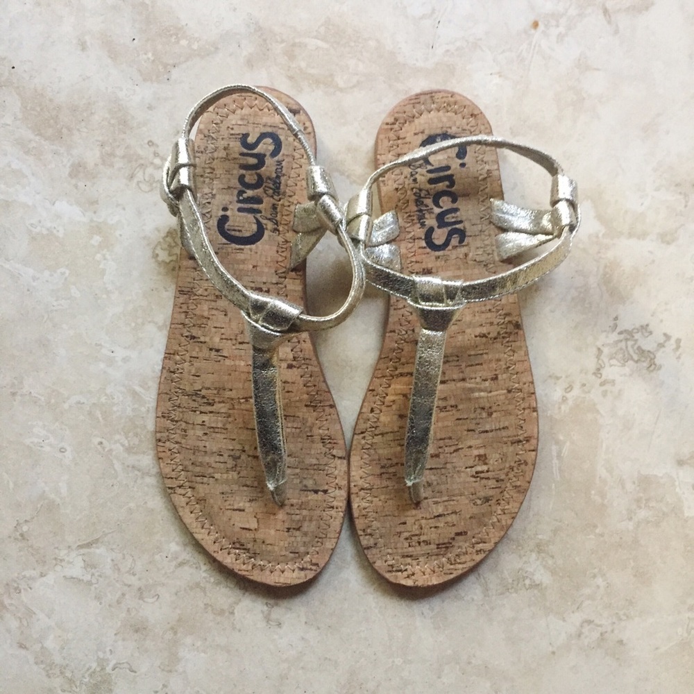Gold Sandals