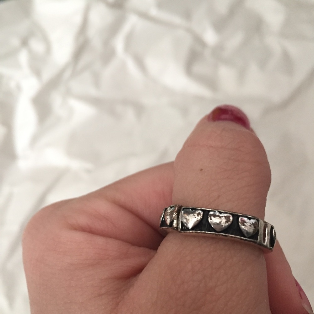 Heart ring band