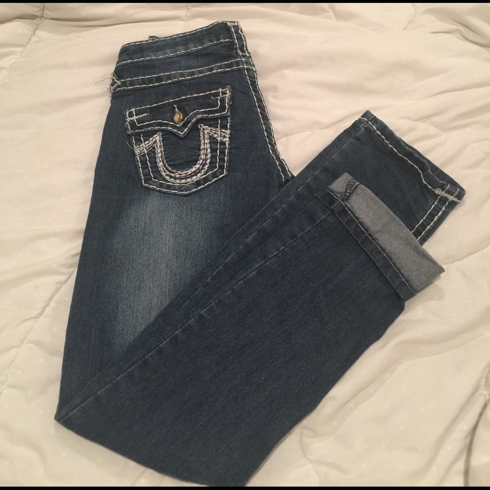 True Religion straight denim