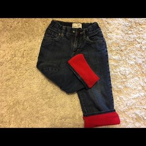 Boys Fleece Lined Jeans