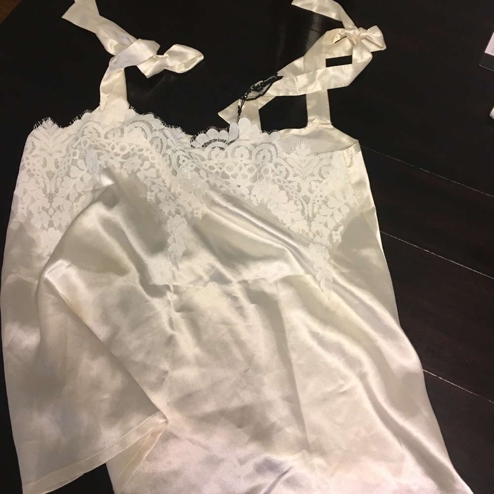 Silk night top Skivvies For Love and Lemon