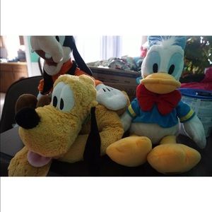 Disney Mickey Mouse pals 3 medium sized plush